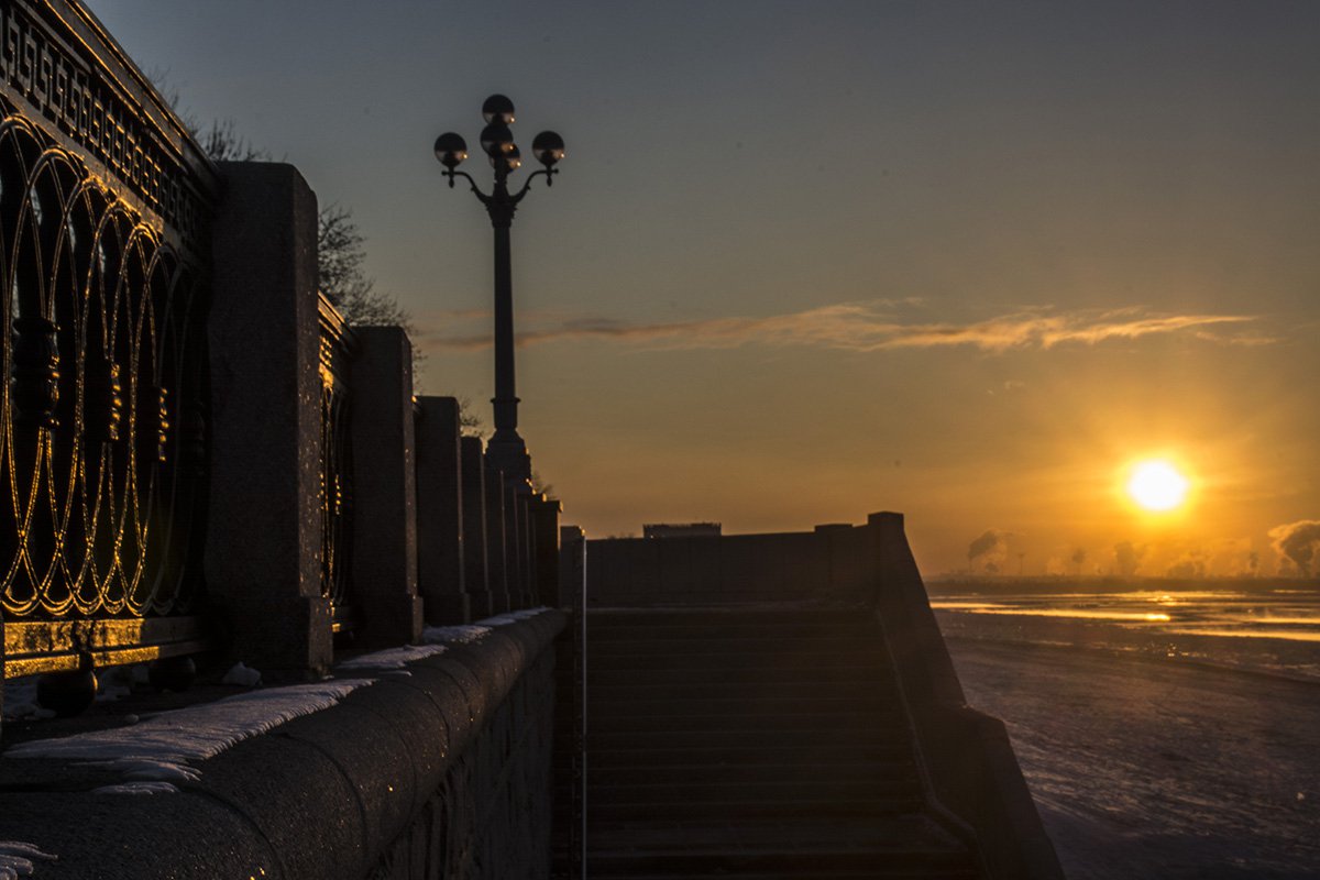 Городской закат