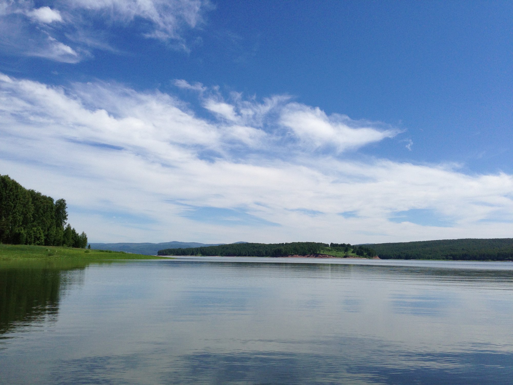 Безмятежность. Красноярское море.