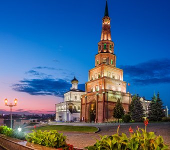 Знаменитая башня Казани