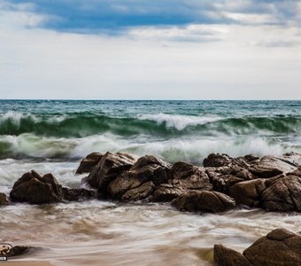 Японское море бухта Валентин Приморский край