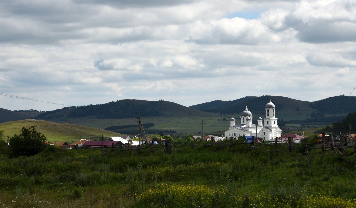 Церковь в селе Вознесенка — Фото №315468