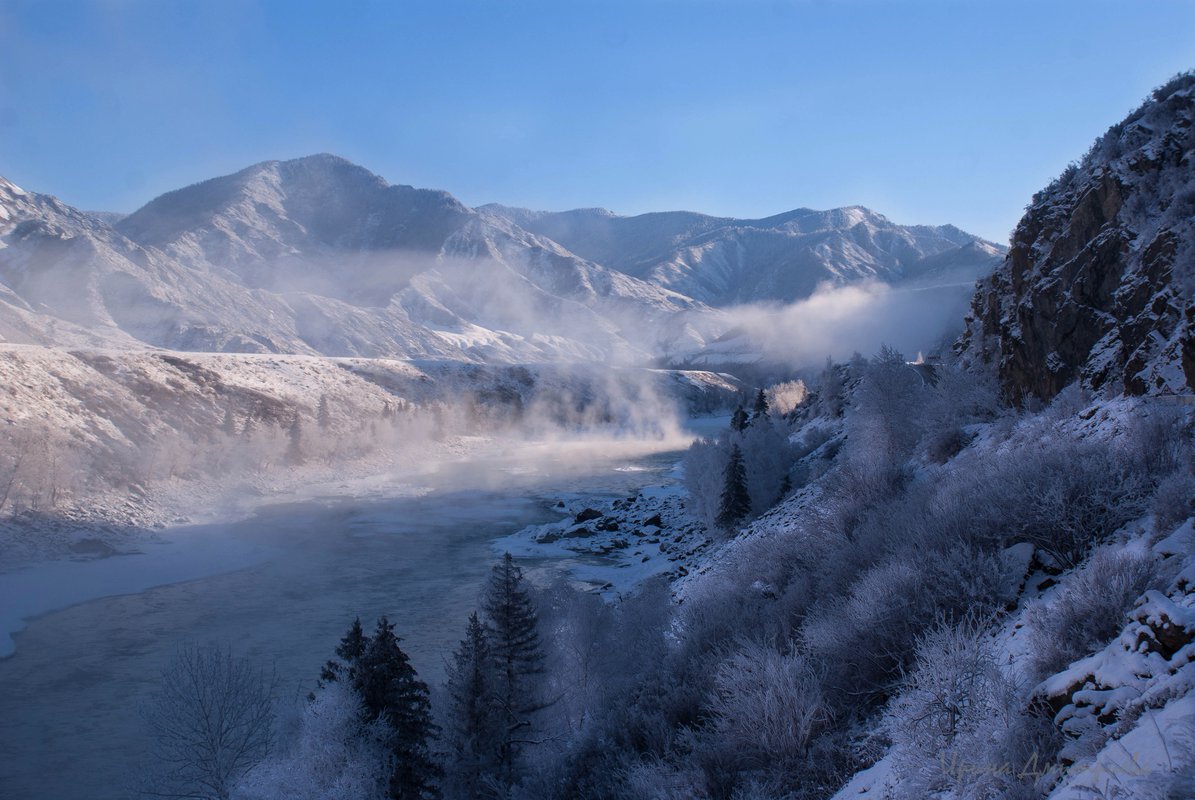 Altay sense Алтай зимой