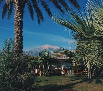 Вид на вершину Тахталы