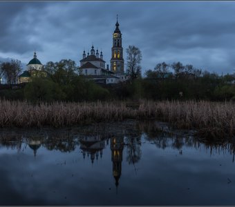 Вечер в Лежнево