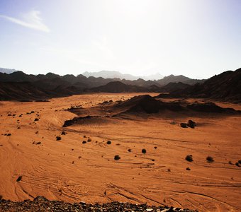 Аравийская пустыня в Хургаде, Египет