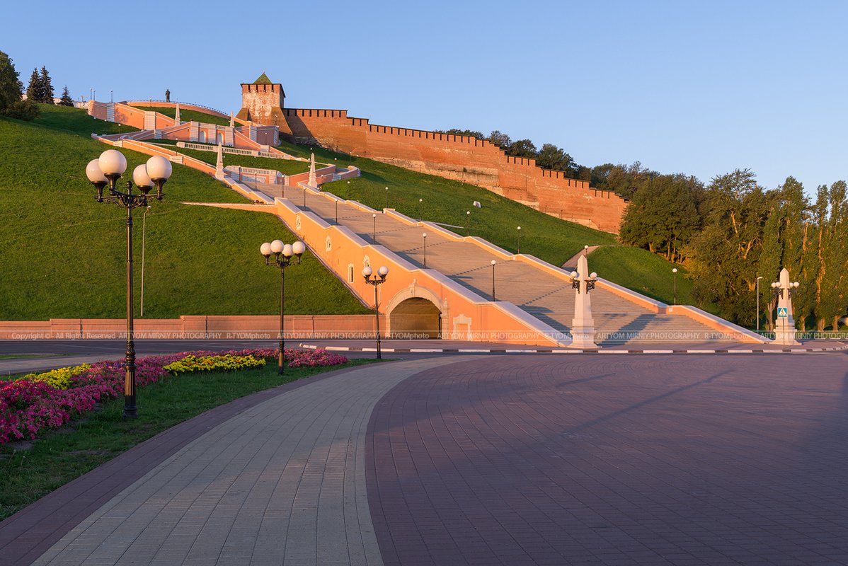 Чкаловская лестница фото