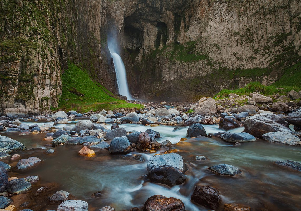 Водопад Султан Кабардино Балкария