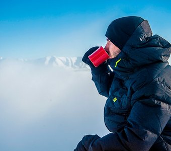 Наслаждение на вершине горы Кумбель