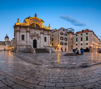 Площадь Лужа и Церковь Святого Власа, Дубровник