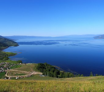 Вид на озеро Маркаколь
