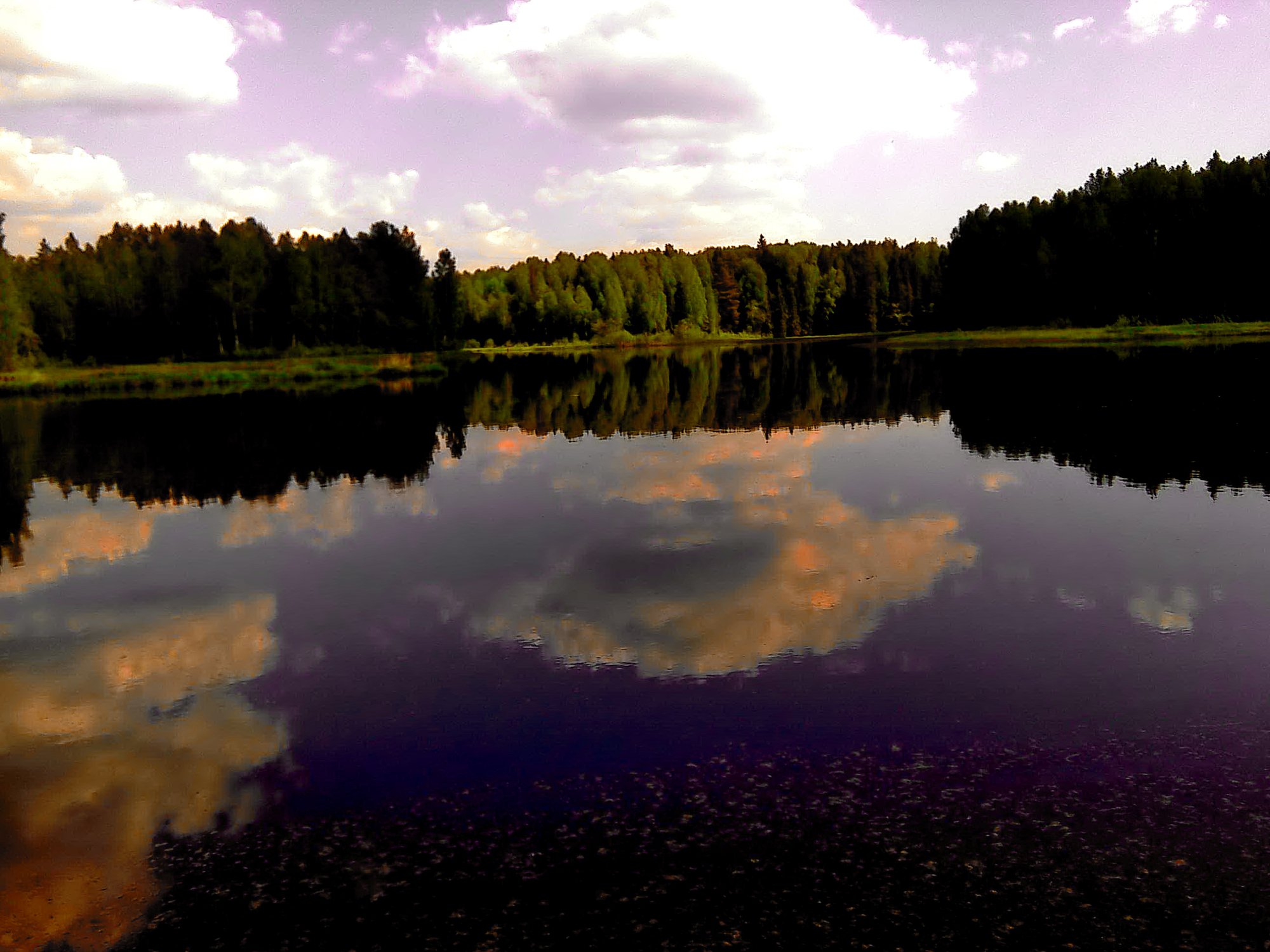 ОБЛАКА КУПАЮТСЯ