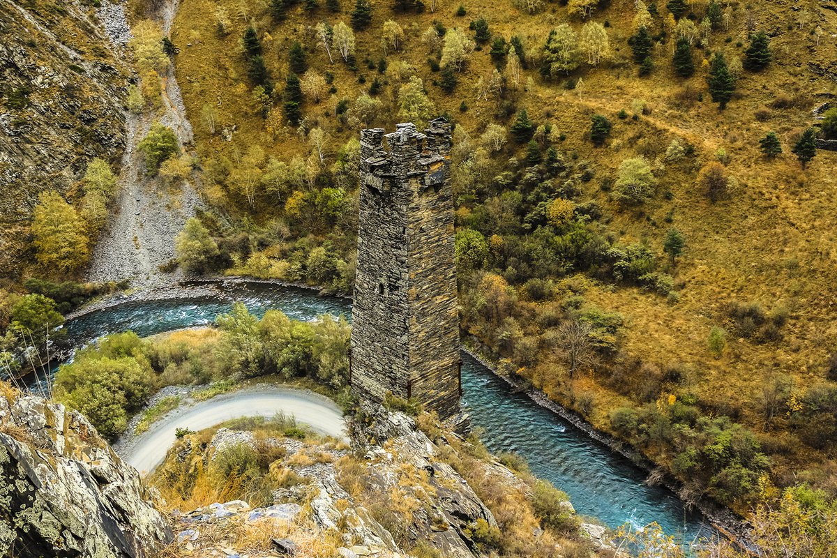 Аргунское ущелье Чечня