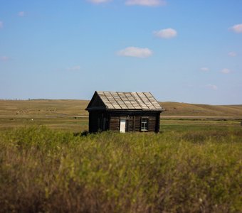 Одинокий дом в Аркаиме