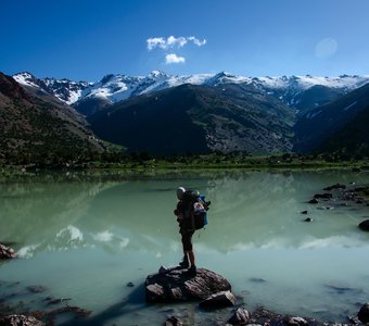 Озеро Бебижданат, Фанские Горы, Таджикистан, Май 2018