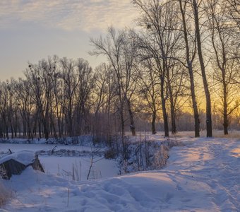 Морозное утро,но солнечное!