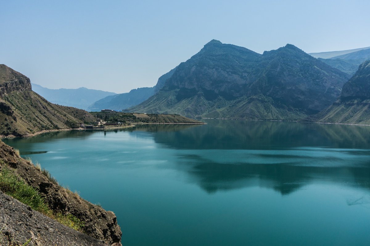 Махачкала Чиркейское водохранилище