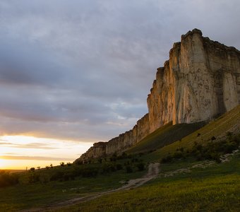 Закат на Ак-Кая.