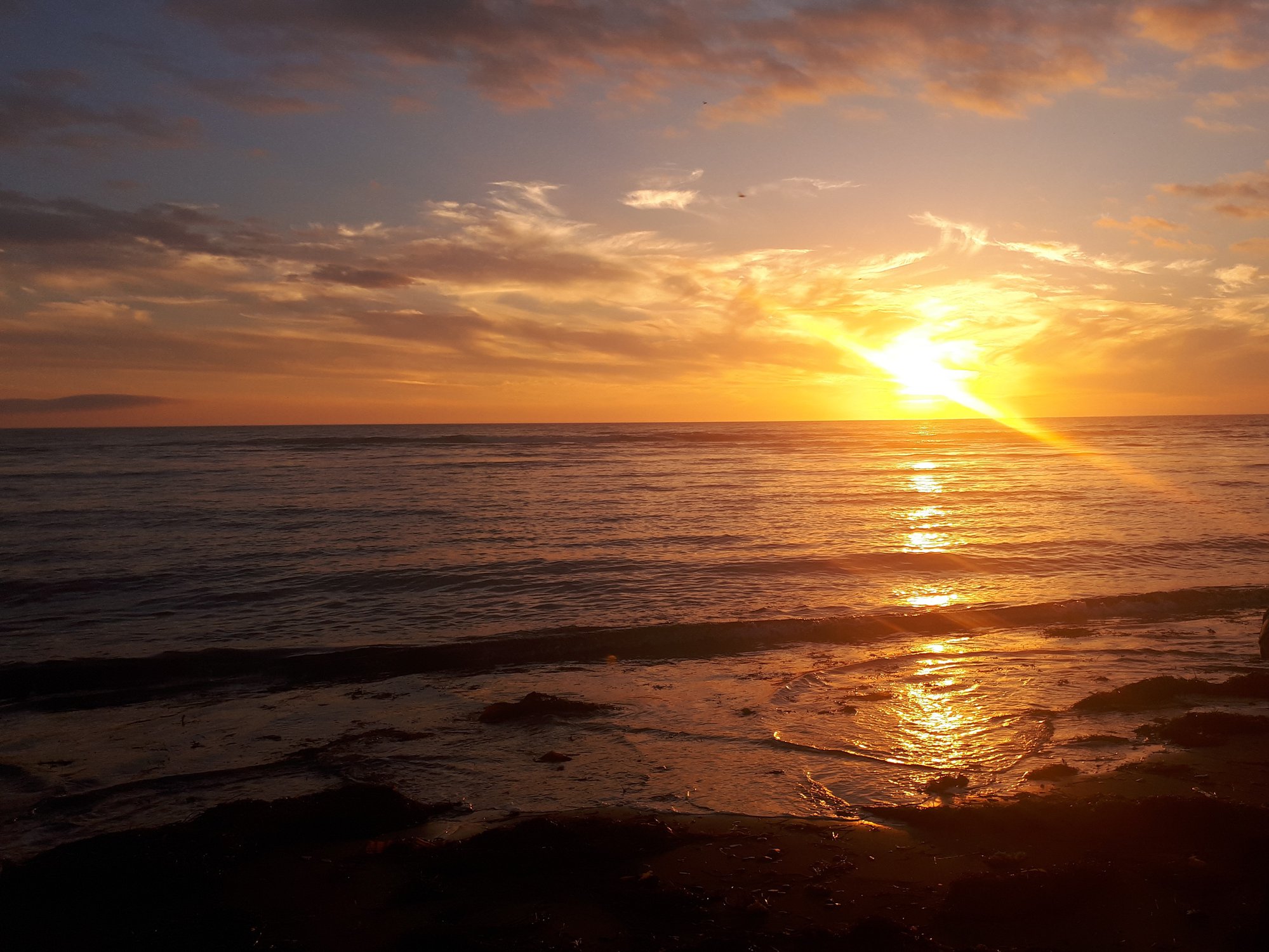 Закат на Татарском проливе...