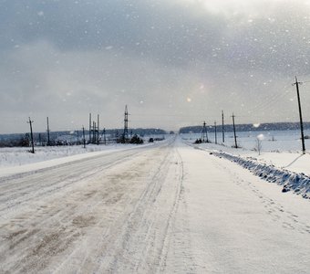 Перед вьюгой.