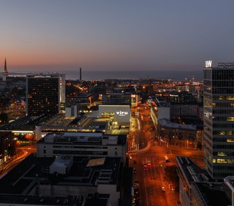 Tallinn, night life.