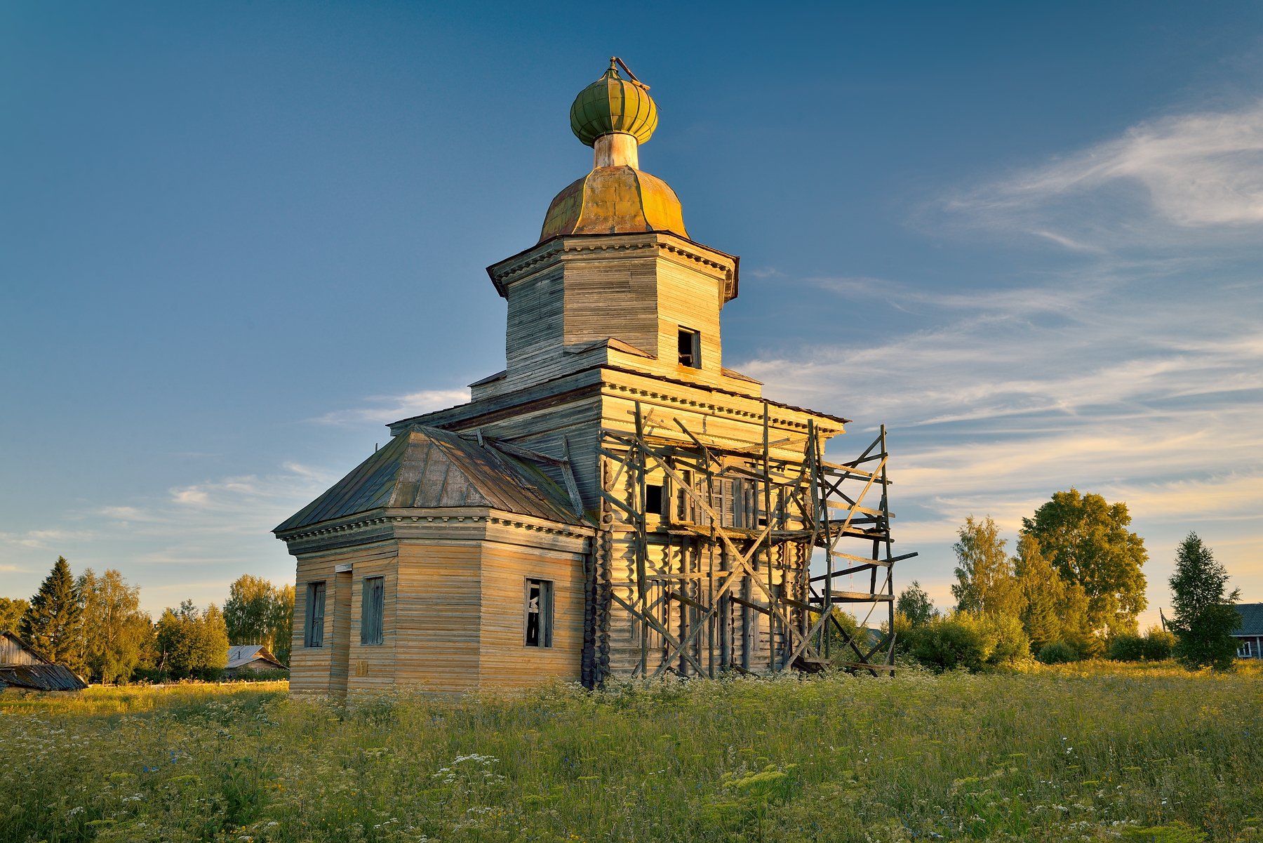 Вечером в Архангело