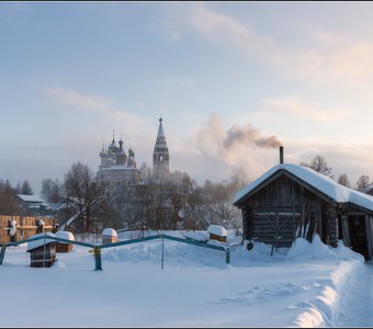 Зима в российской глубинке