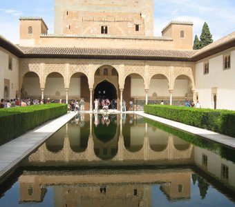 дворц Альгамбра г. Гранада в Испании