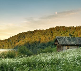 В Видягино на рассвете