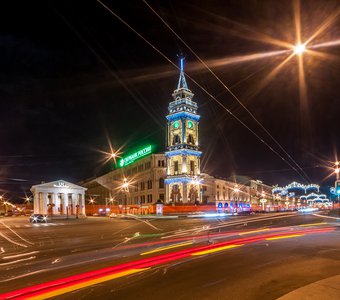 Новогодний Невский проспект