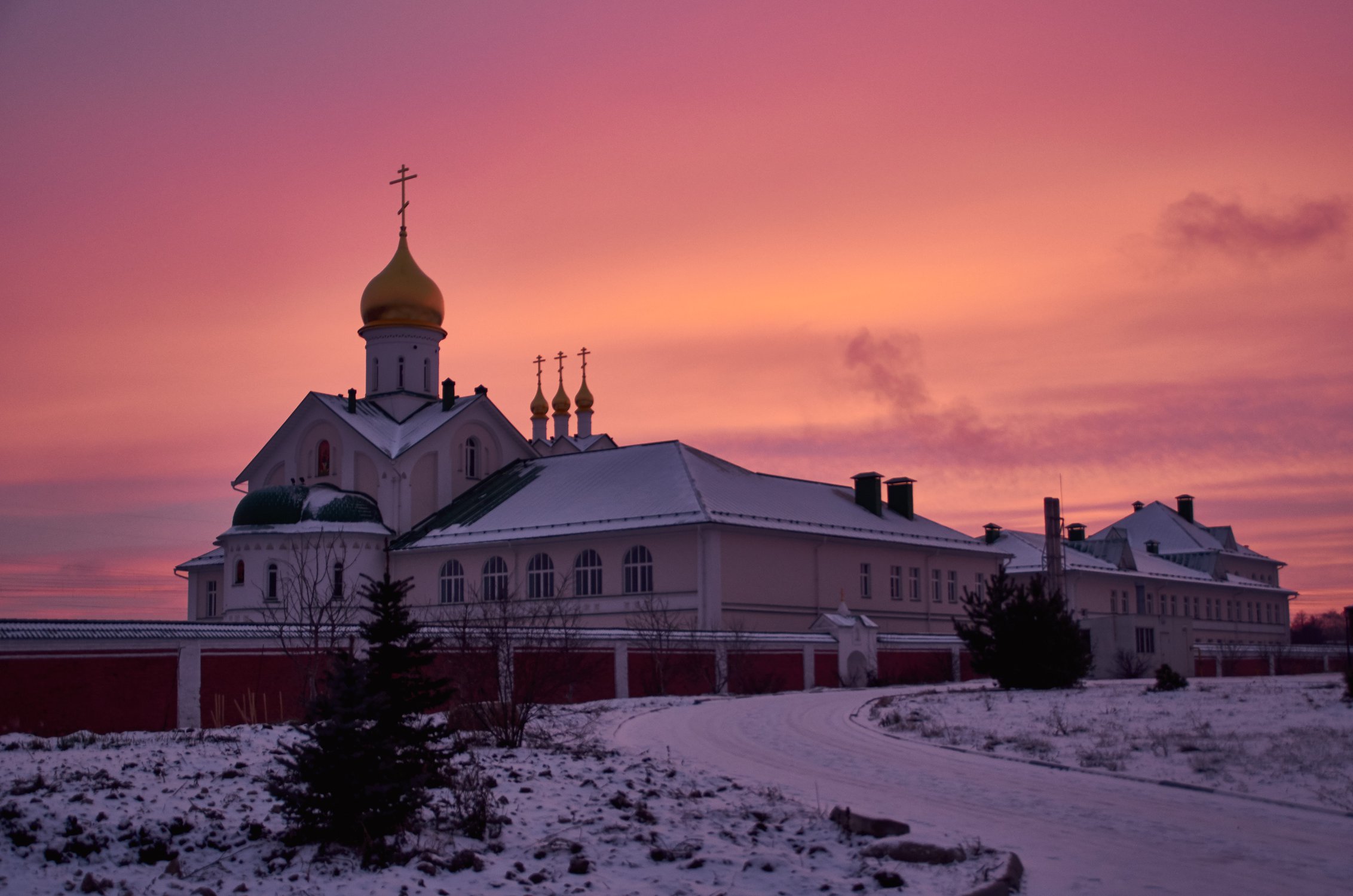 Церковь на закате — Фото №168920