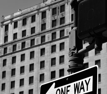 One way