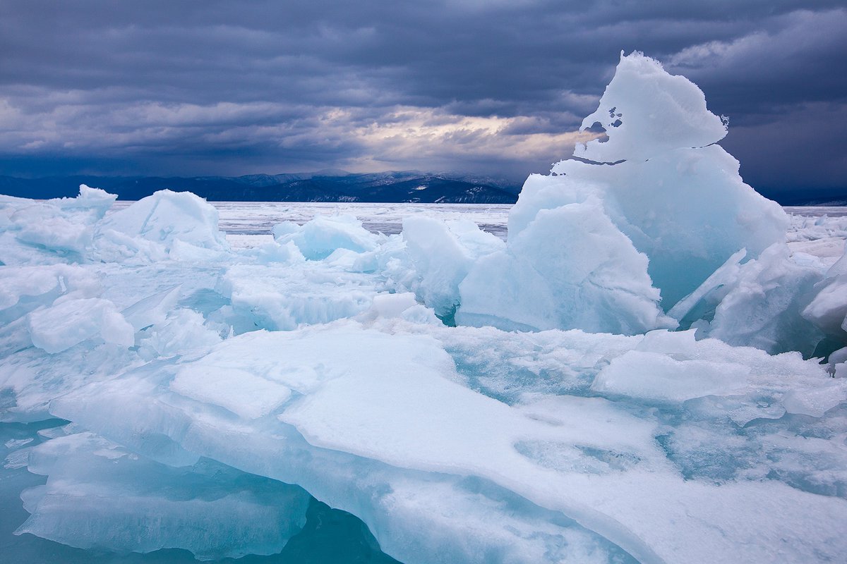 Ледяные Торосы в Арктике