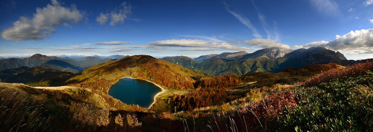 Гора Фишт панорама