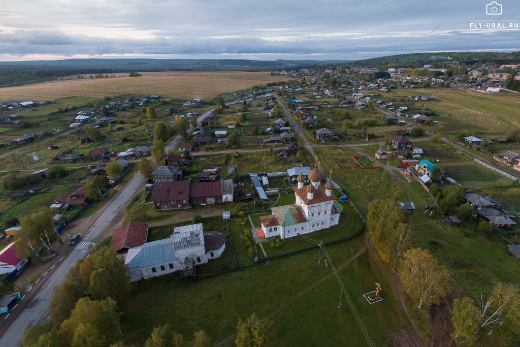 Никольская Церковь Ныроб Пермский край