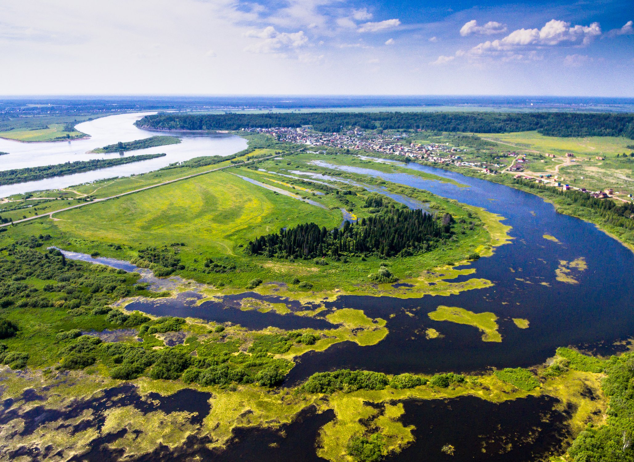 Водно болотные угодья озера ханка