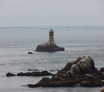 Pointe de Raz, Bretagne, France  Мыс Ра, Бретань. Франция