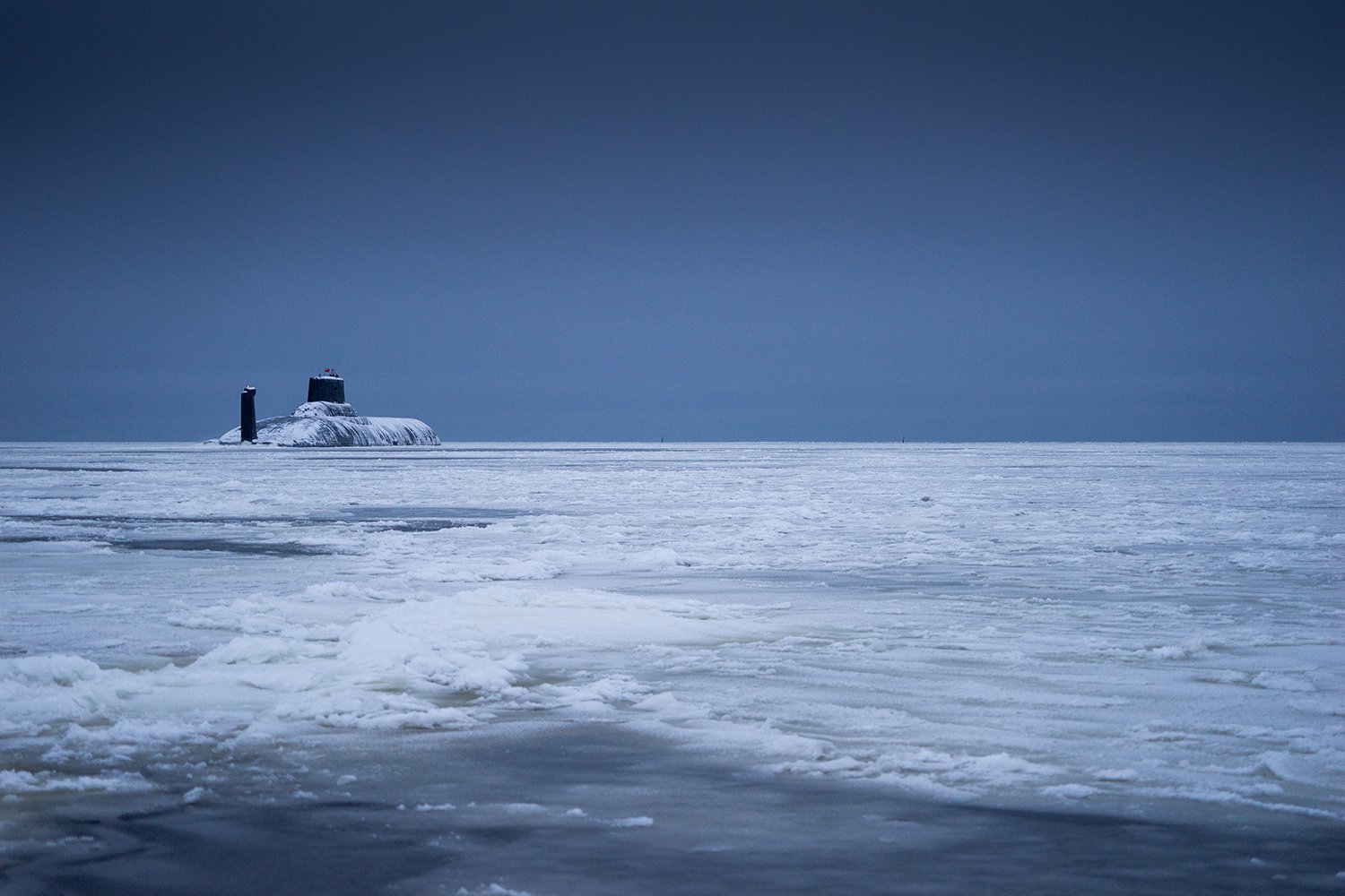 "Тайфун" во льдах Белого моря