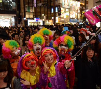 Хэллоуин в Токио