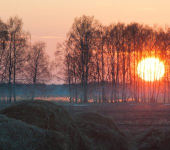 Весенний закат