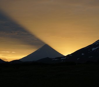 Рассвет среди вулканов
