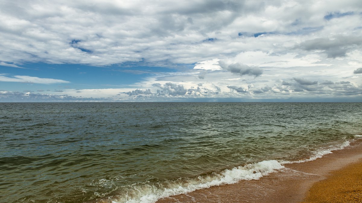 Азовское и черное море фото