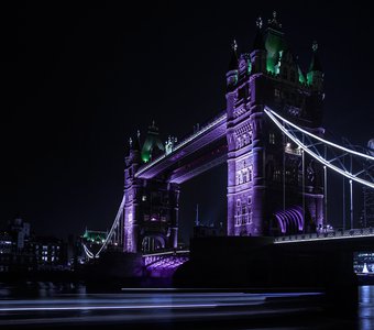 Tower Bridge at night