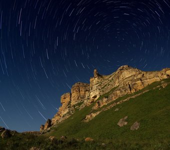 ЗВЁЗДНАЯ НОЧЬ НА ПЕРЕВАЛЕ ГУМ БАШИ