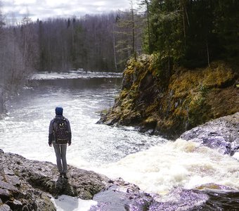 Провожая взглядом Карельские воды