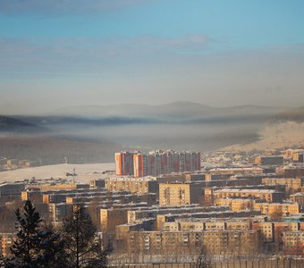 Свысока на родной город