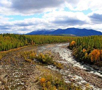 Горная река на Улаке