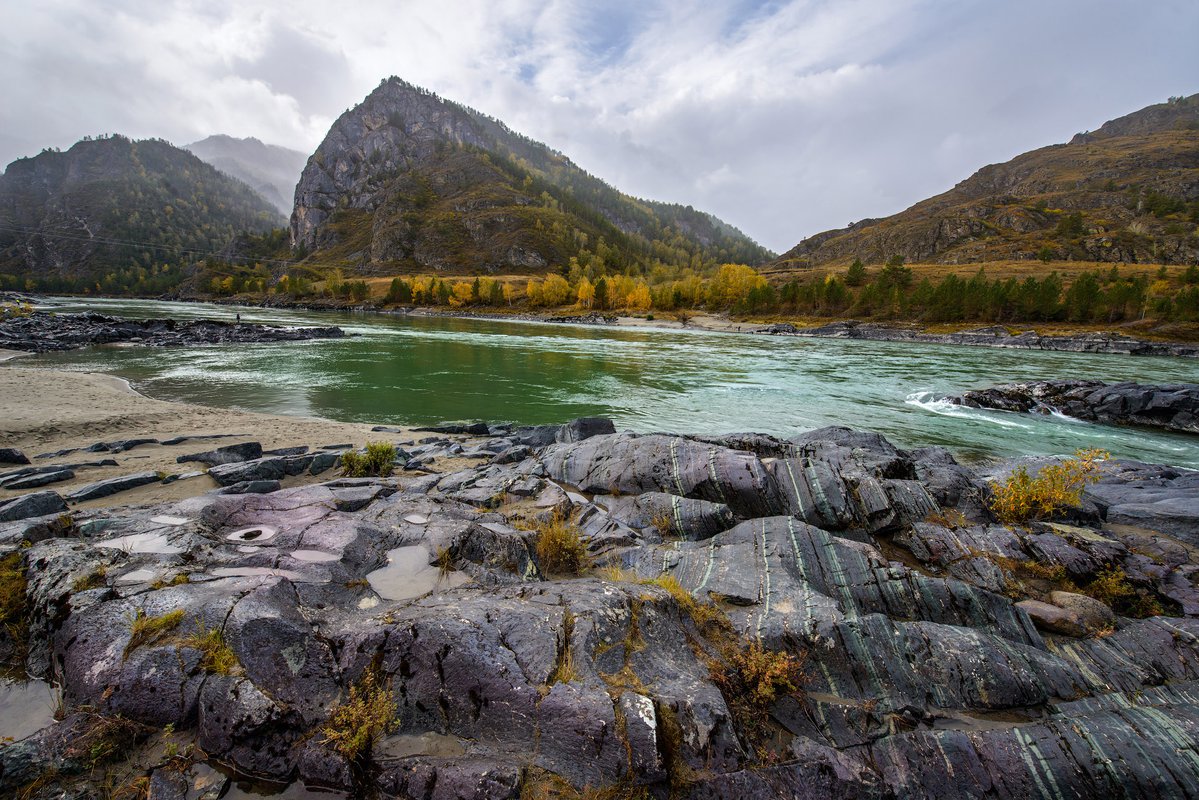 Еландинский порог горный Алтай