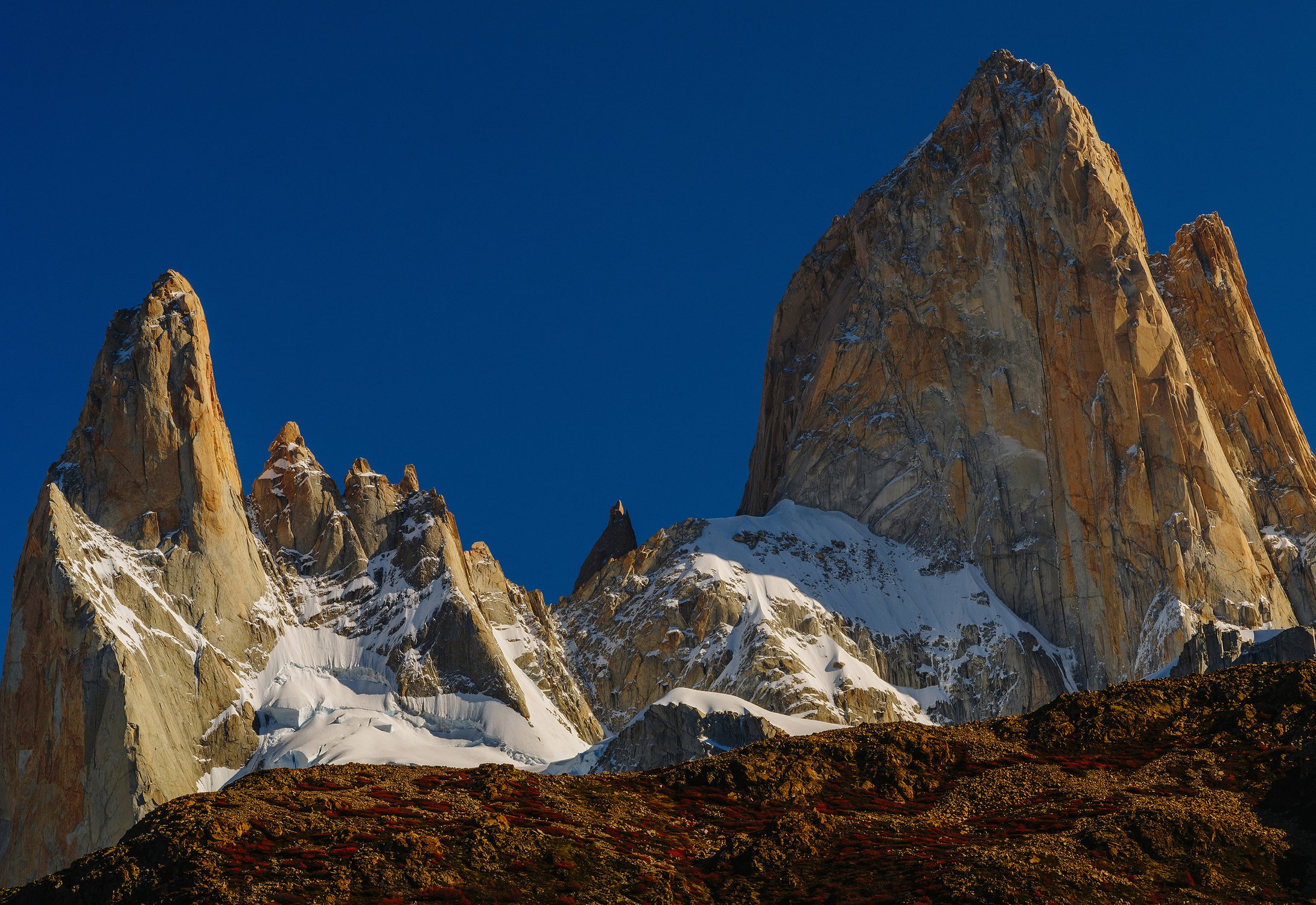 Гора Fitzroy, Patagonia, Argentina