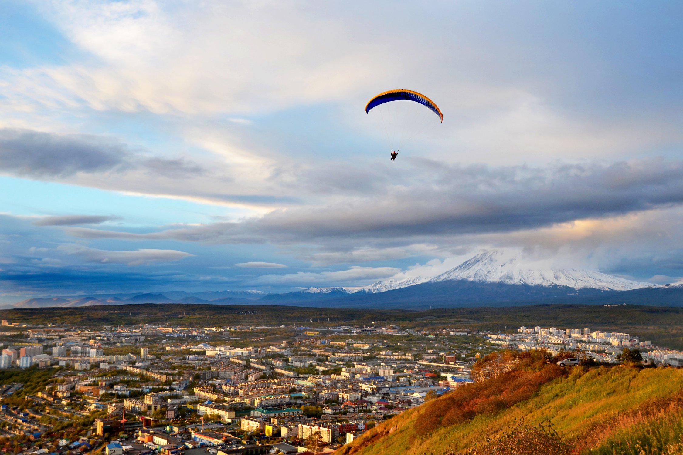 Полёт над Петропавловском