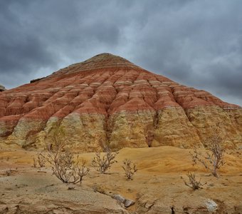 Разноцветные горы Казахстана